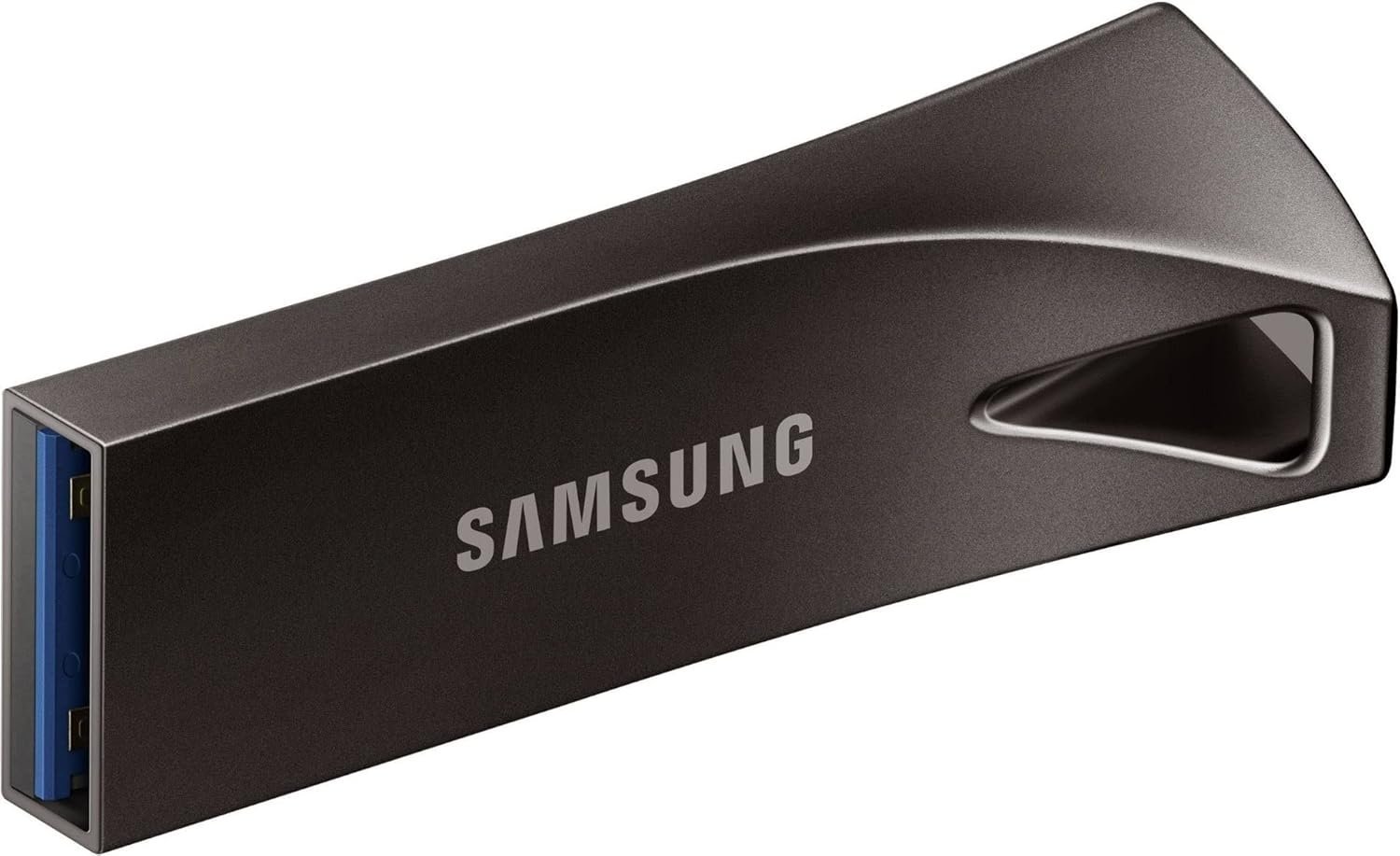 USB-A Stick Official Samsung Flash Drive 256GB Bar Plus 3.1 5 Έτη Εγγύηση Titanium Gray
