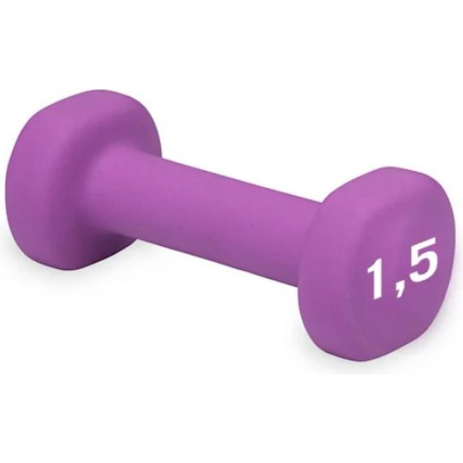 Βαράκι MotivationPro Αλτήρας Γυμναστικής με Ανατομική Λαβή για Fitness & Ενδυνάμωση 1,5 Kg Purple
