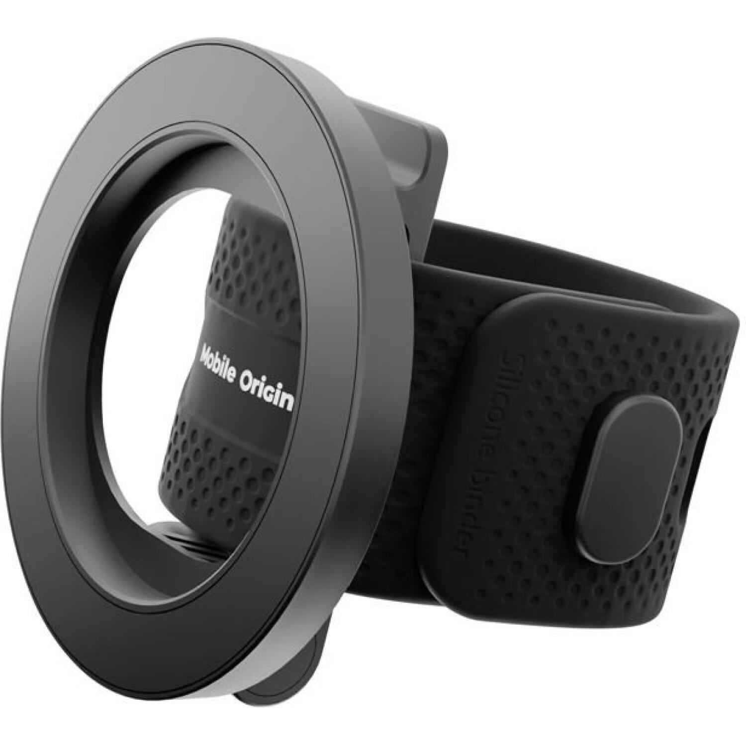 Βάση Στήριξης Mobile Origin Mag Easy Mount O2 για Κινητά / Smartphones Μαγνητική με MagSafe για Τιμόνι Black