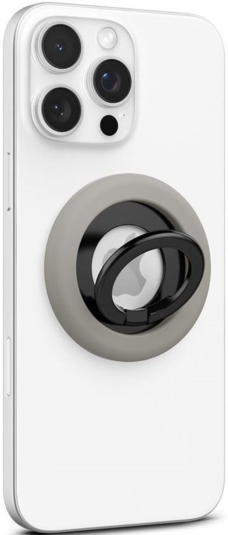 Βάση Στήριξης Spigen Nano Pop Phone Holder MagFit Μαγνητικό MagSafe Δαχτυλίδι / Ring Holder Truffle Gray
