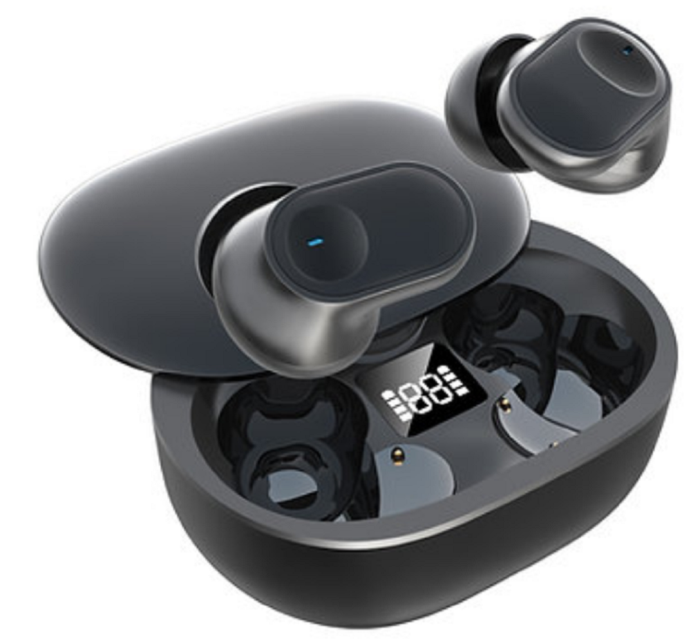 Veger M13 - HiFi Sound In-Ear Studio - Ασύρματα Ακουστικά Bluetooth με Θήκη Φόρτισης - Black