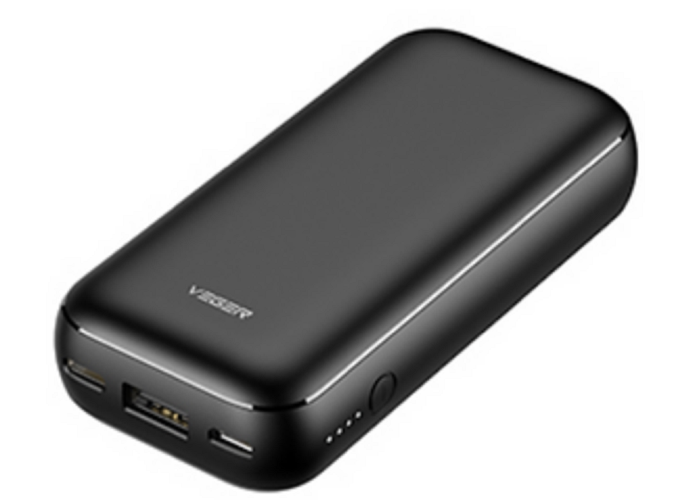 Veger PowerBank S10 - Φορητή Μπαταρία Φόρτισης με 1 x USB-Α / 1 x Type-C - 10000mAh - 20W - Black