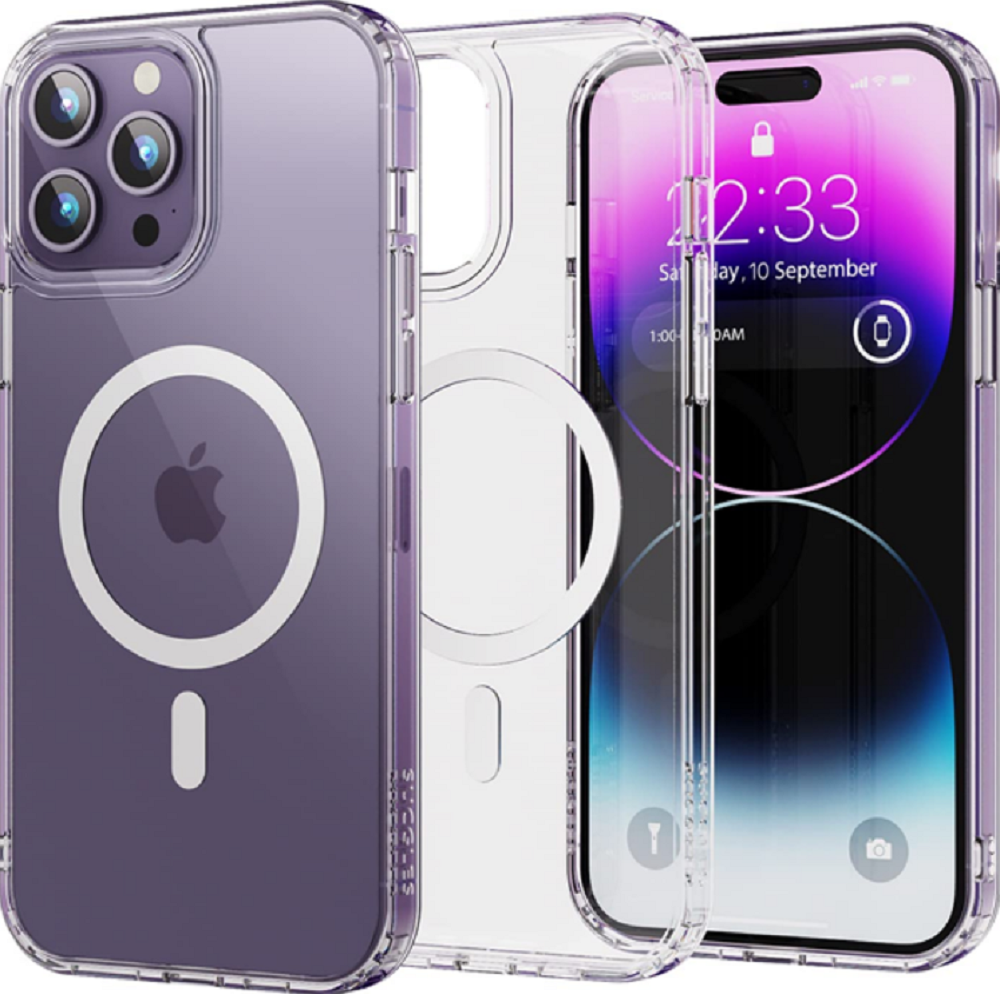 Vivid Acrylic Case - Σκληρή Θήκη MagSafe Apple iPhone 14 Pro Max - Transparent