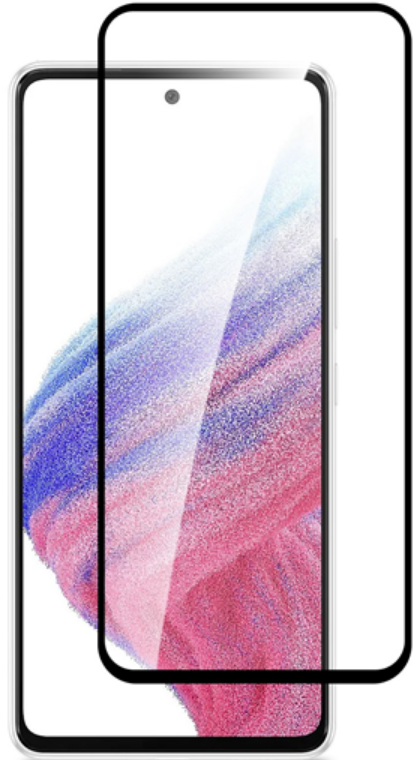 Vivid Full Face Tempered Glass - Αντιχαρακτικό Γυαλί Οθόνης Samsung Galaxy A54 - Black