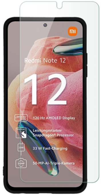 Vivid Tempered Glass - Αντιχαρακτικό Γυαλί Οθόνης - Xiaomi Redmi Note 12 4G - Transparent 
