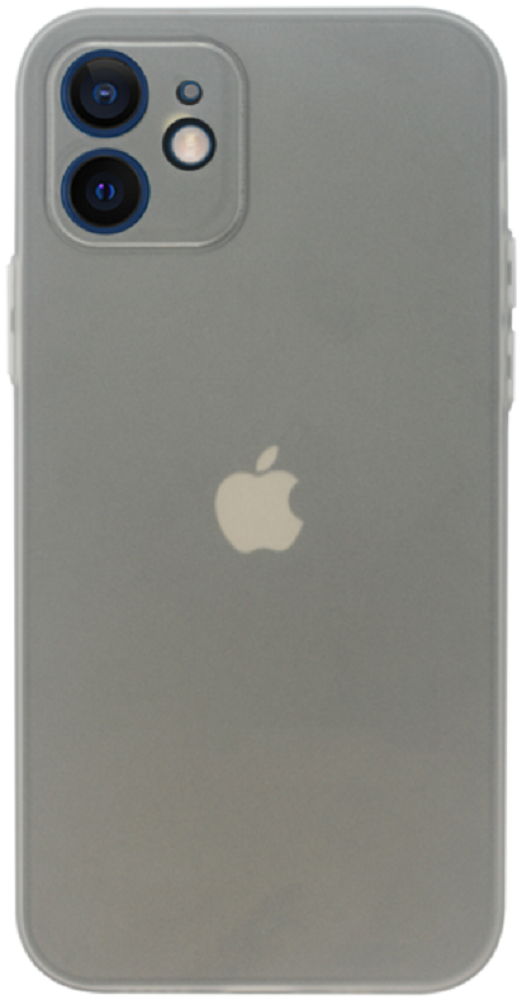 Vivid Θήκη Σιλικόνης Slim Apple iPhone 12 -Transparent / White (VISLIM139WT)
