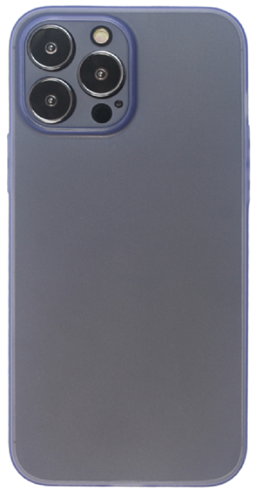 Vivid Θήκη Σιλικόνης Slim Apple iPhone 13 Pro Max - Transparent / Purple (VISLIM198PUR)
