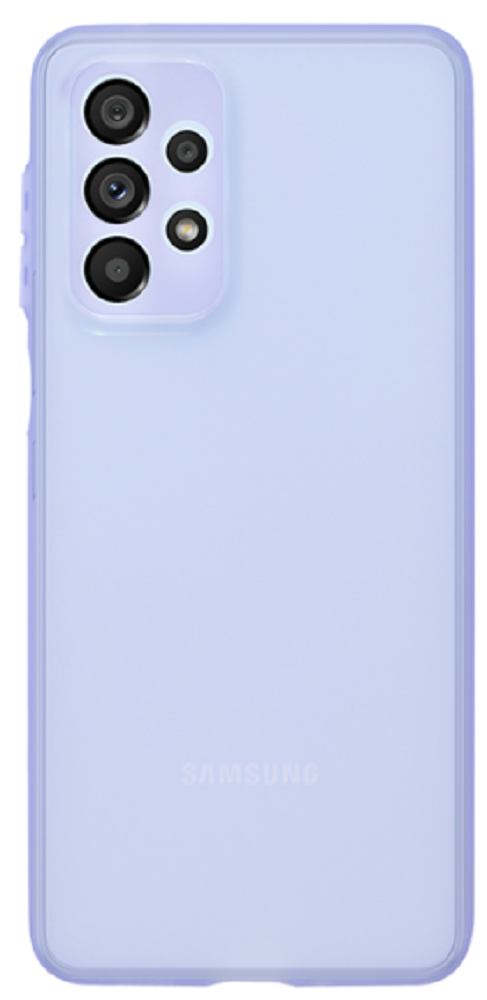 Vivid Θήκη Σιλικόνης Slim Samsung Galaxy A13 4G - Transparent / Purple (VISLIM213PUR)