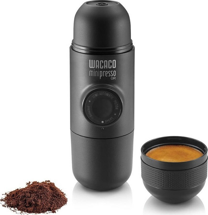 Wacaco Minipresso GR - Φορητή Μηχανή Χειρός Espresso - Black
