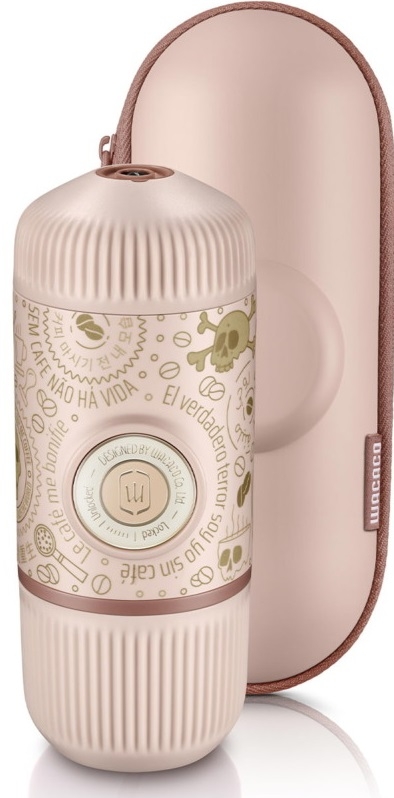 Wacaco Nanopresso Dark Souls - Φορητή Μηχανή Χειρός Espresso με Θήκη - Pink (4897066230870)