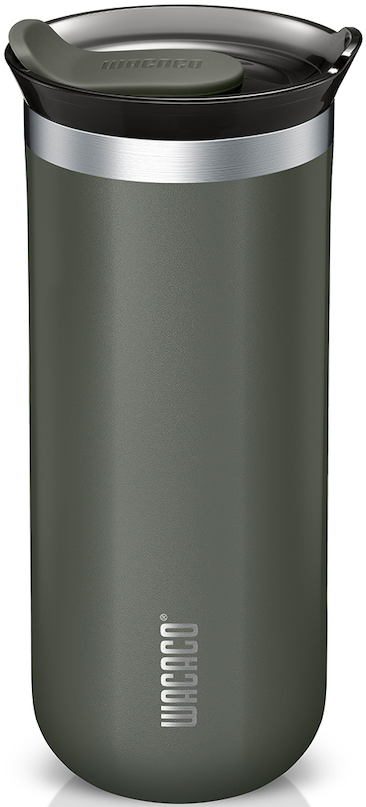 Wacaco Octaroma Grande Travel Mug - Θερμός από Ανοξείδωτο Ατσάλι - BPA Free - 435ml - Dim Grey