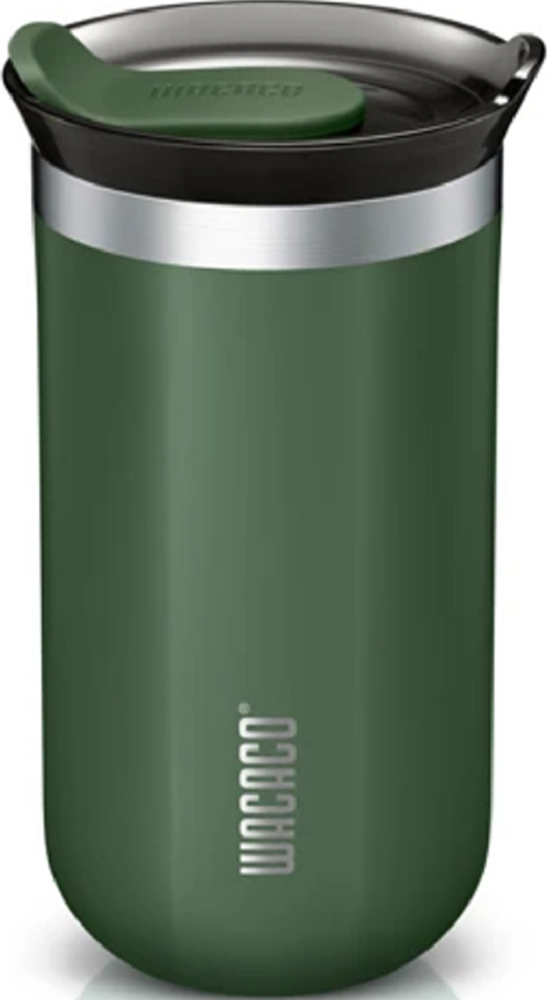 Wacaco Octaroma Lungo Travel Mug - Θερμός από Ανοξείδωτο Ατσάλι - BPA Free - 300ml - Pomona Green