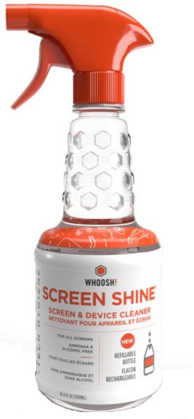 Whoosh! Screen Shine Pro V2 - Eπαναγεμιζόμενο Υγρό Σπρέι Καθαρισμού Οθόνης & Συσκευών - 500ml