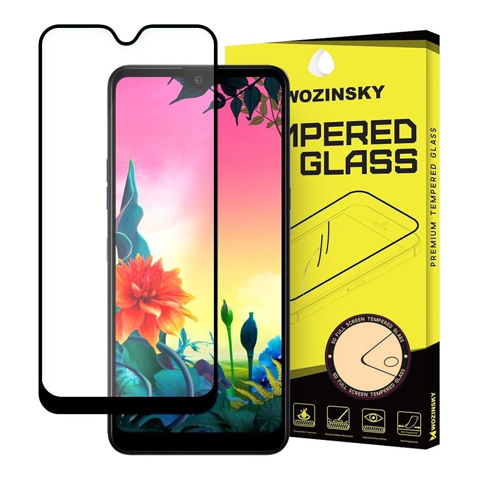 Wozinsky Tempered Glass - Fullface Αντιχαρακτικό Γυαλί Οθόνης LG K50S - Black