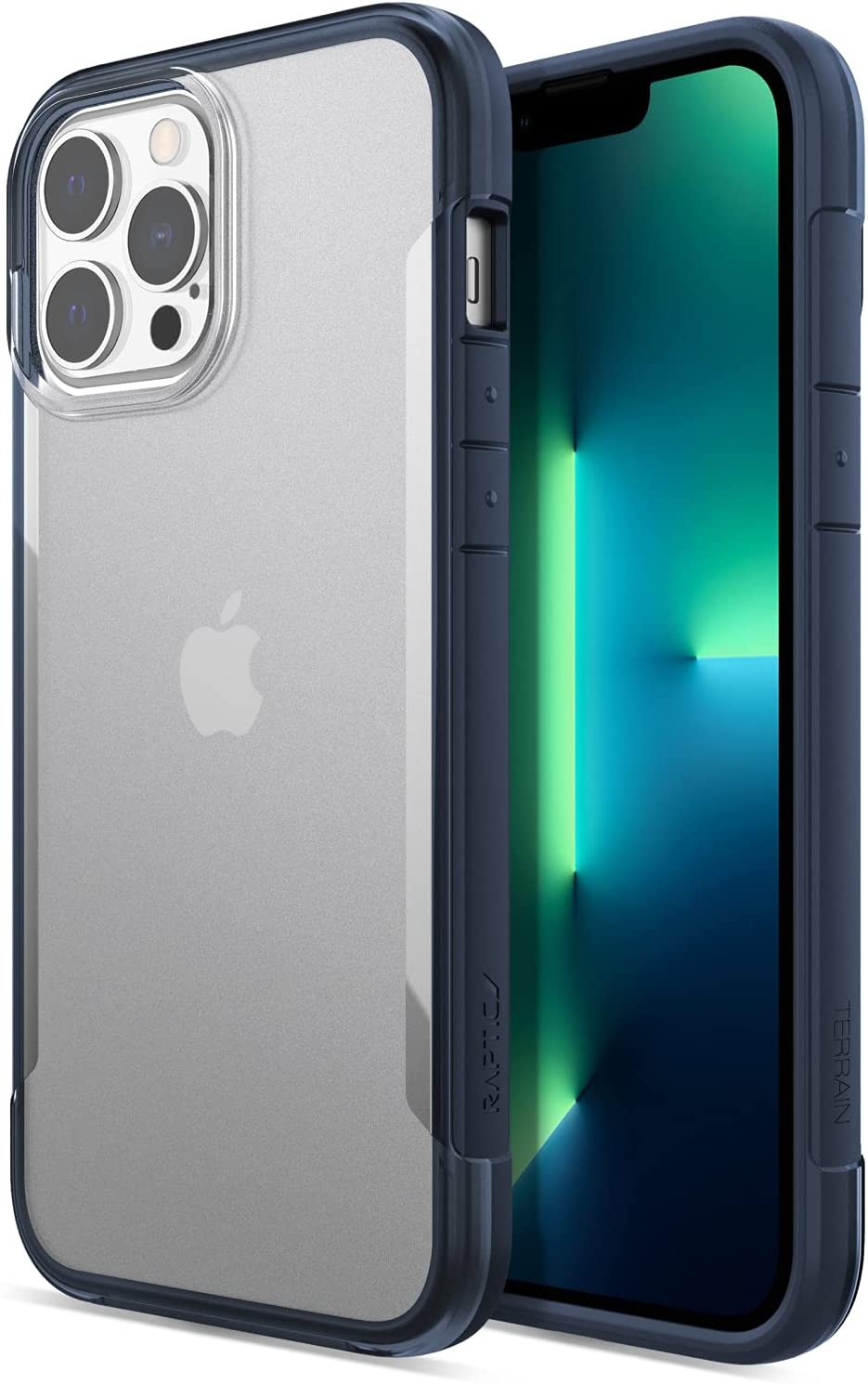 X-Doria Raptic Case Terrain Polycarbonate Biodegradable - Βιοδιασπώμενη Θήκη Apple iPhone 13 Pro Max - Blue