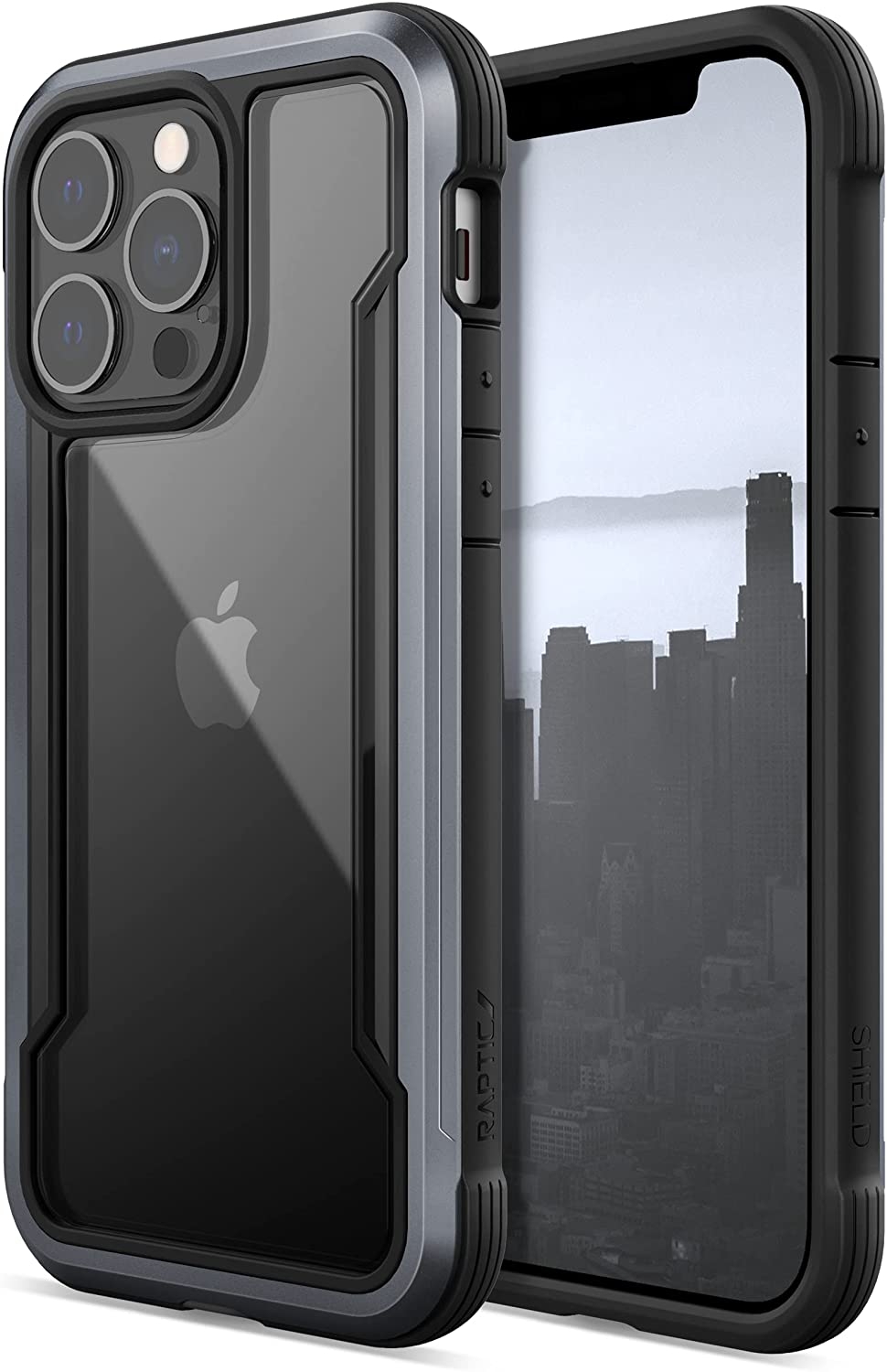 X-Doria Raptic Shield Pro Ανθεκτική Αντιμικροβιακή Θήκη Apple iPhone 13 Pro - Black