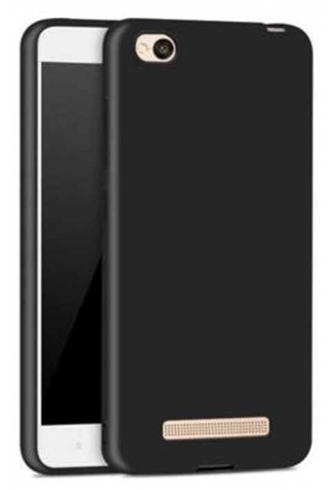 Official Xiaomi Θήκη Σιλικόνης Xiaomi Redmi 4A  - Black (NYE5629TY)