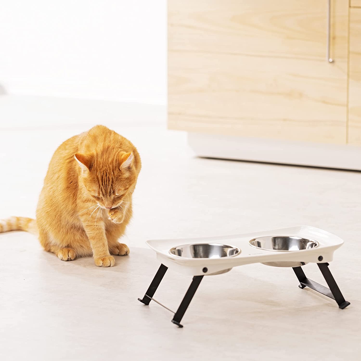 navaris-folding-pet-feeder-set-2-iperipsomena-bol-fagitou-350-ml-apo-anoksidoto-atsali-gia-katikidia-me-anadiploumeni-vasi-white-2.jpg