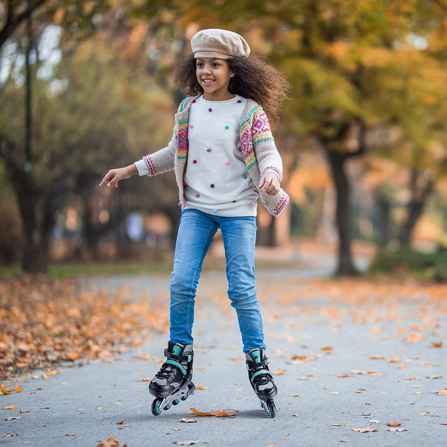 er-skates-rythmizomena-afksomioumena-rollers-enilikon-paidika-large-39-42-black-turquoise-1.jpg