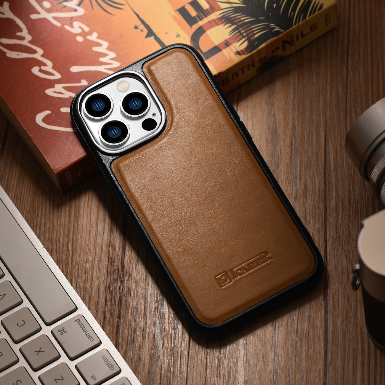 icarer-oil-wax-leather-cover-dermatini-thiki-me-tpu-bumper-apple-iphone-14-pro-camel-tan-2.jpg