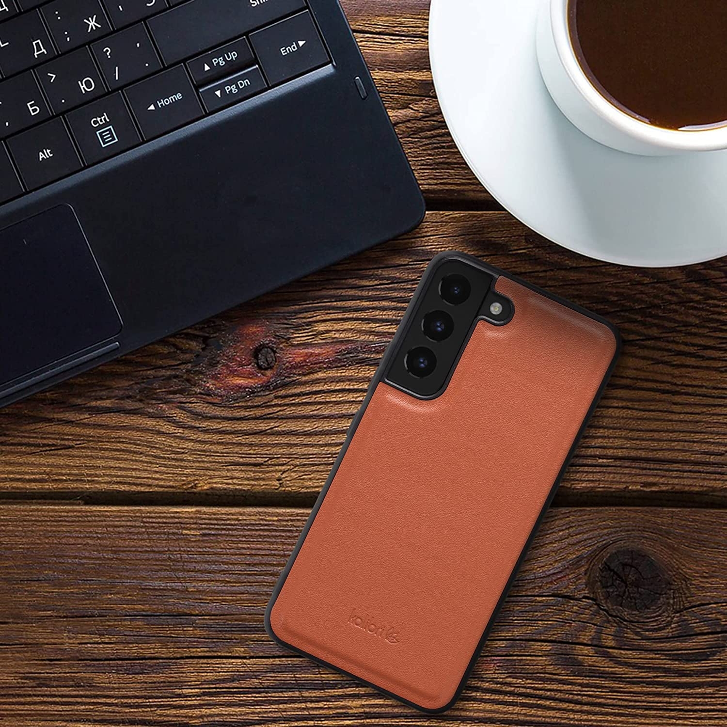 kalibri-skliri-dermatini-thiki-me-tpu-bumper-samsung-galaxy-s22-5g-orange-3.jpg