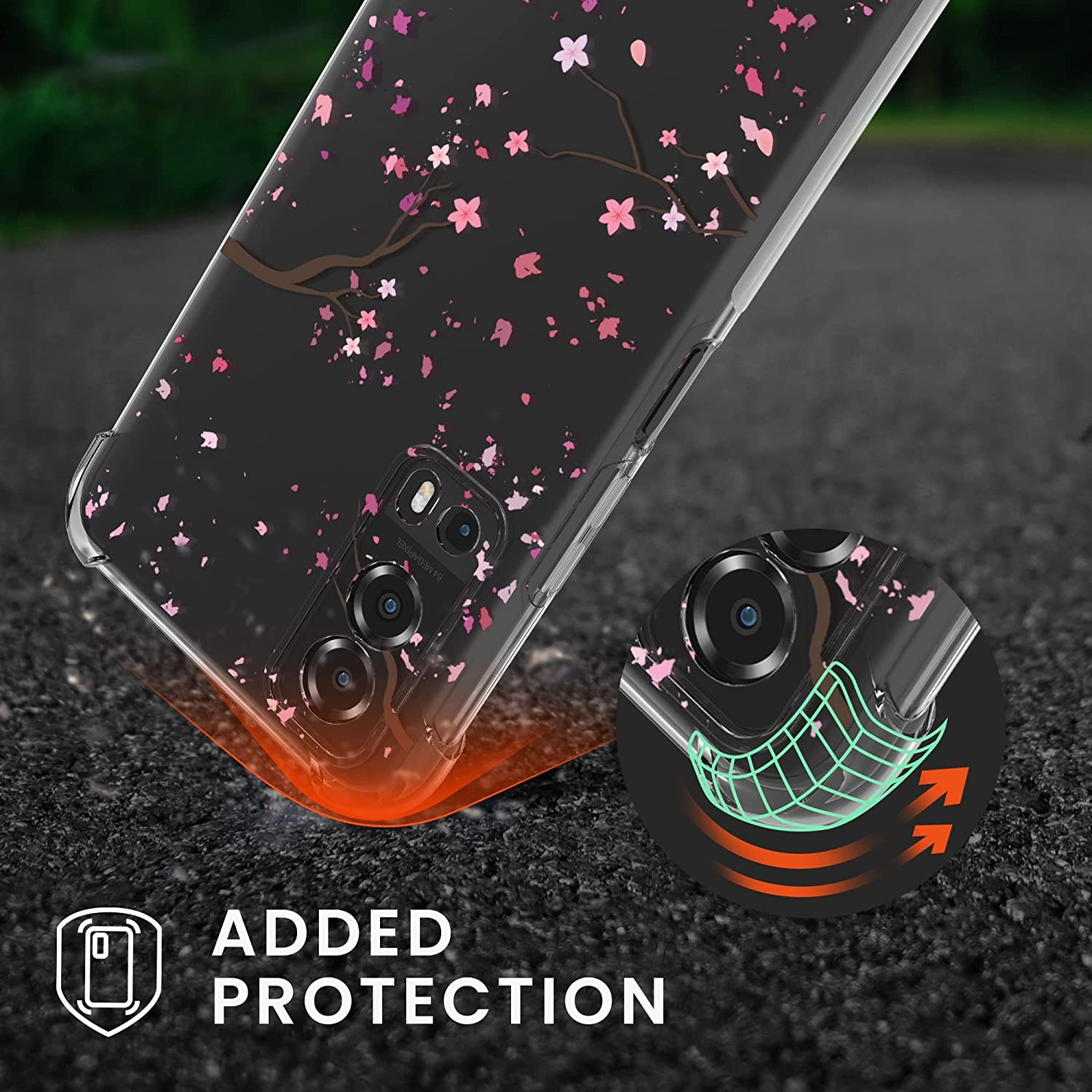 kw-mobile-diafani-thiki-silikonis-me-louraki-laimou-vivo-y-72-5g-cherry-blossoms-pink-petals-dark-brown-transparent-1.jpg