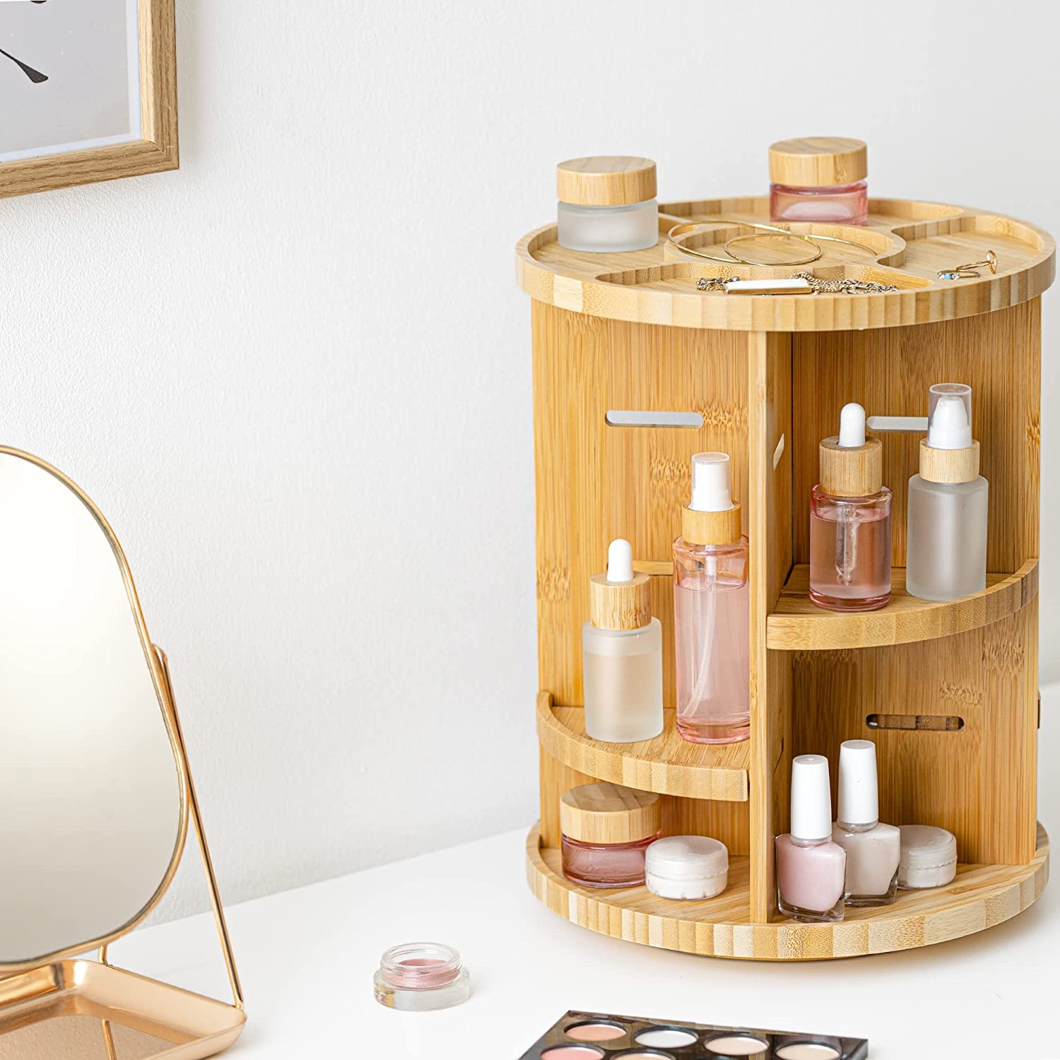 navaris-bamboo-rotating-makeup-organizer-peristrefomeni-vasi-apothikefsis-kai-organosis-kallintikon-makigiaz-apo-bamboo-light-brown-1.jpg
