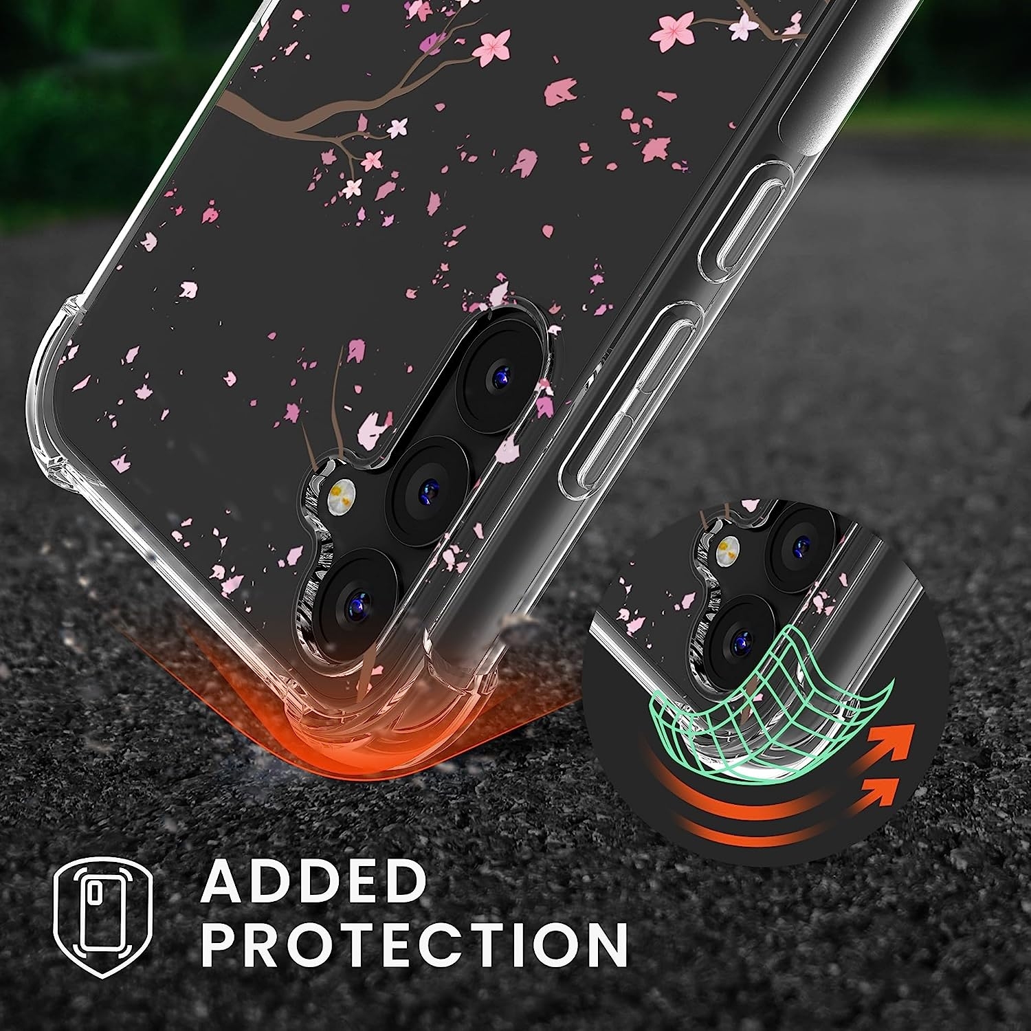 kw-mobile-diafani-thiki-silikonis-me-louraki-laimou-sumsung-galaxy-a34-cherry-blossoms-pink-petals-dark-brown-transparent3.jpg