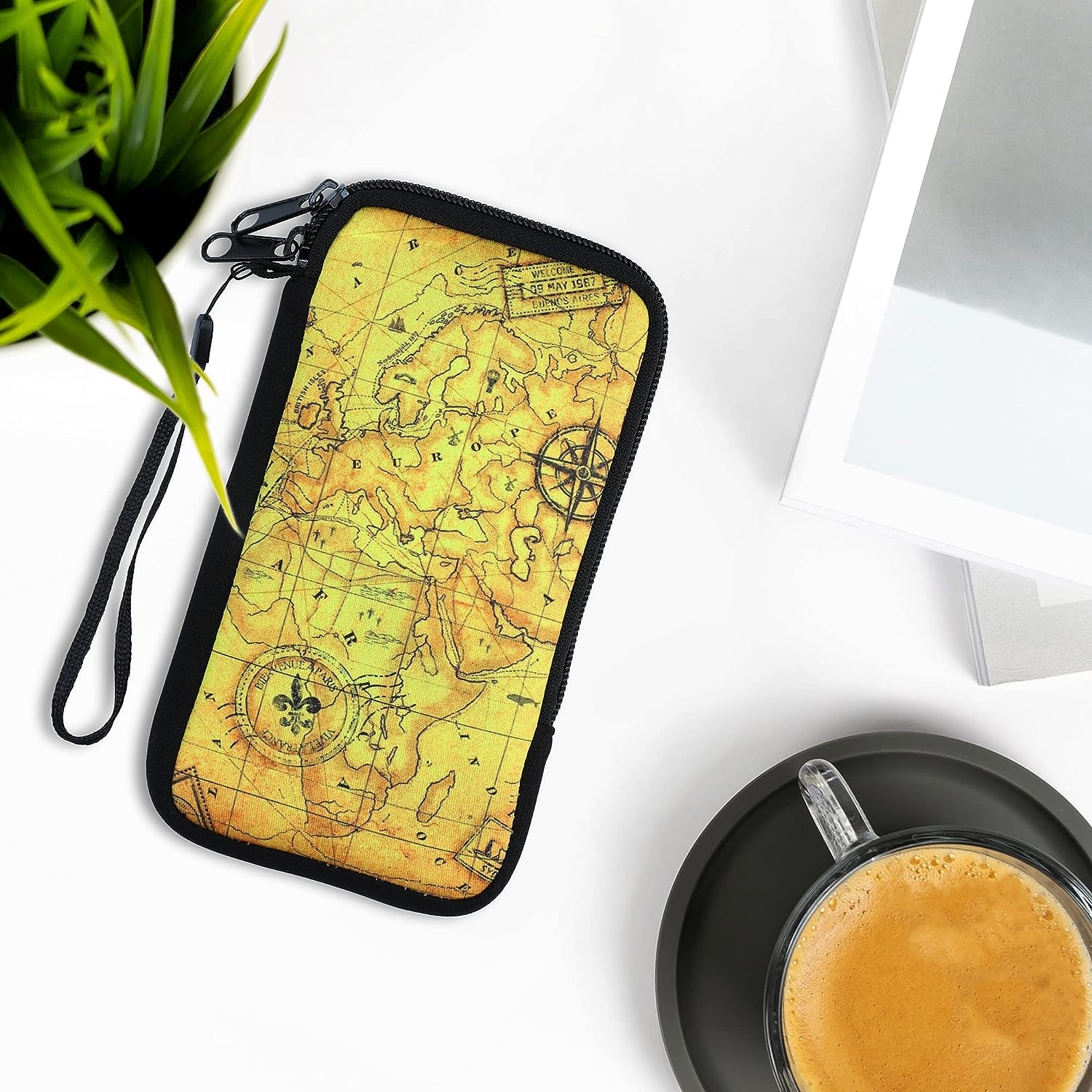 kw-mobile-thiki-pougi-neopreniou-me-fermouar-gia-smartphones-eos-6-8-inches-antique-world-map-black-brown-beige-1.jpg