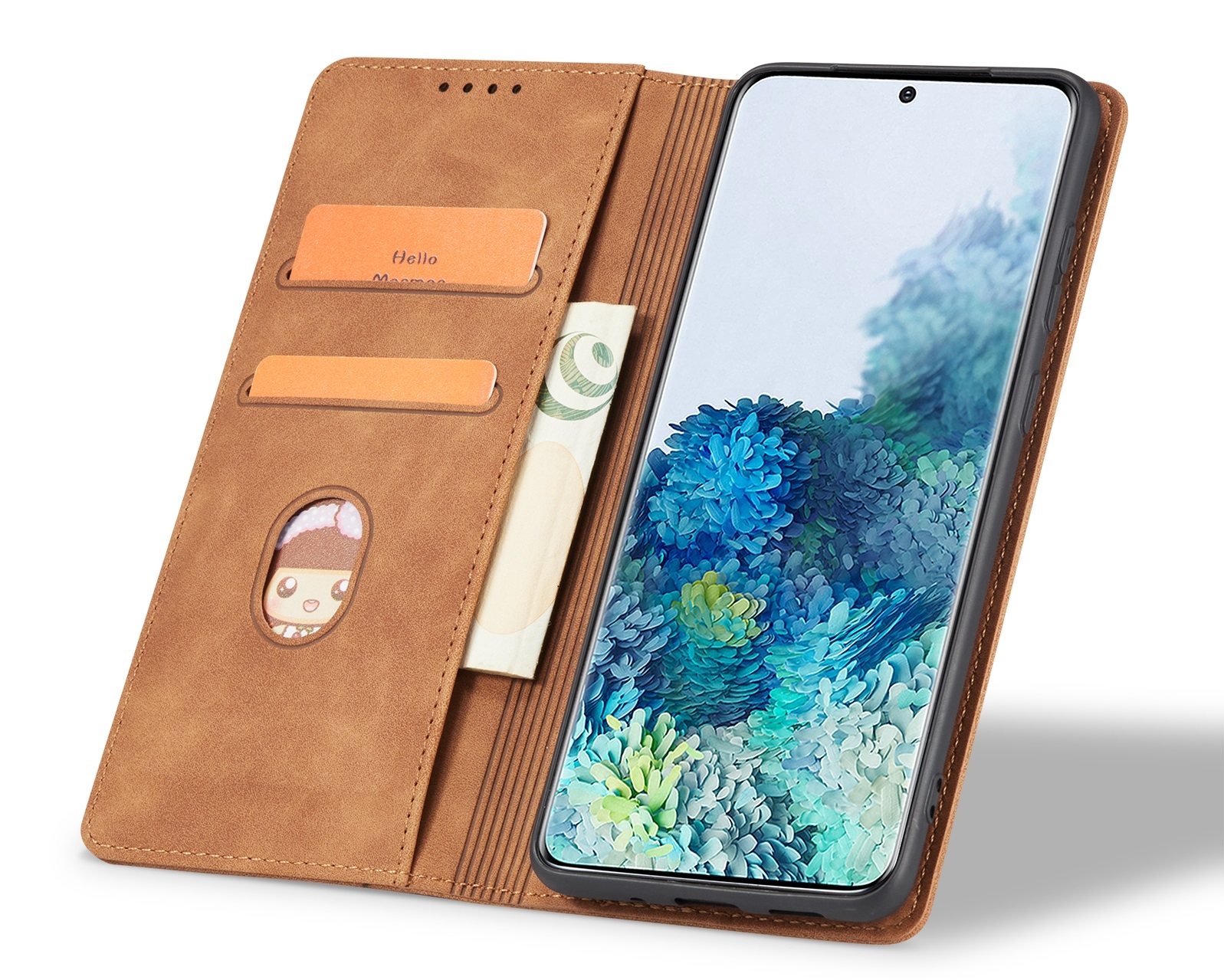 bodycell-thiki-portofoli-xiaomi-redmi-13c-brown-1.jpg