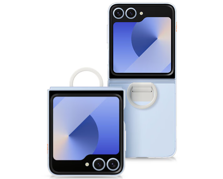 diafani-skliri-thiki-me-finger-holder-ring-samsung-galaxy-z-flip-6-official-samsung-clear-case-transparent-6.png