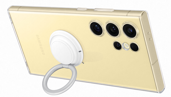 diafani-thiki-me-finger-holder-samsung-galaxy-s24-ultra-official-samsung-clear-gadget-case-transparent-1.png