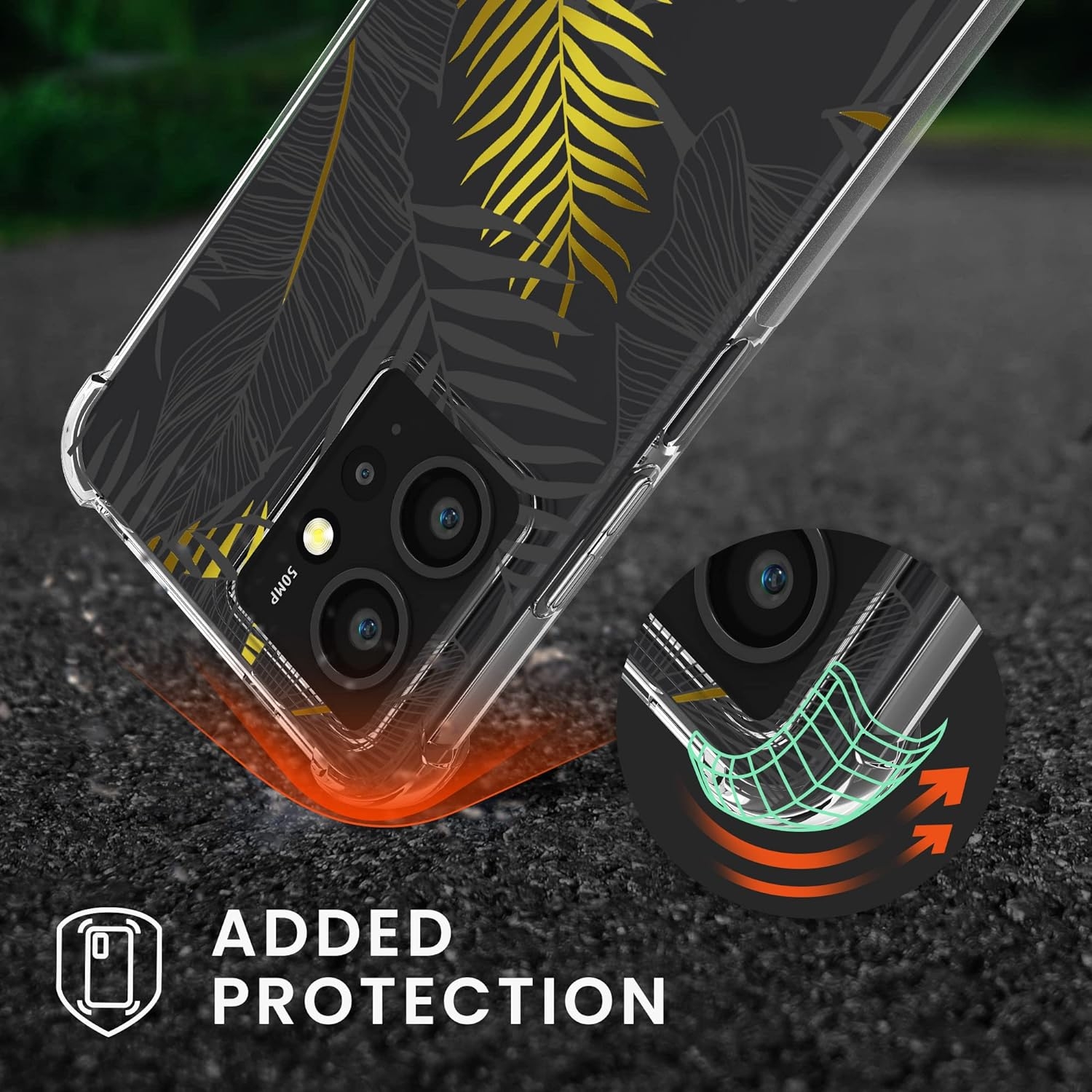 kw-mobile-diafani-thiki-silikonis-me-louraki-laimou-xiaomi-redmi-note-12-4g-palm-leaves-yellow-grey-transparent-3.jpg
