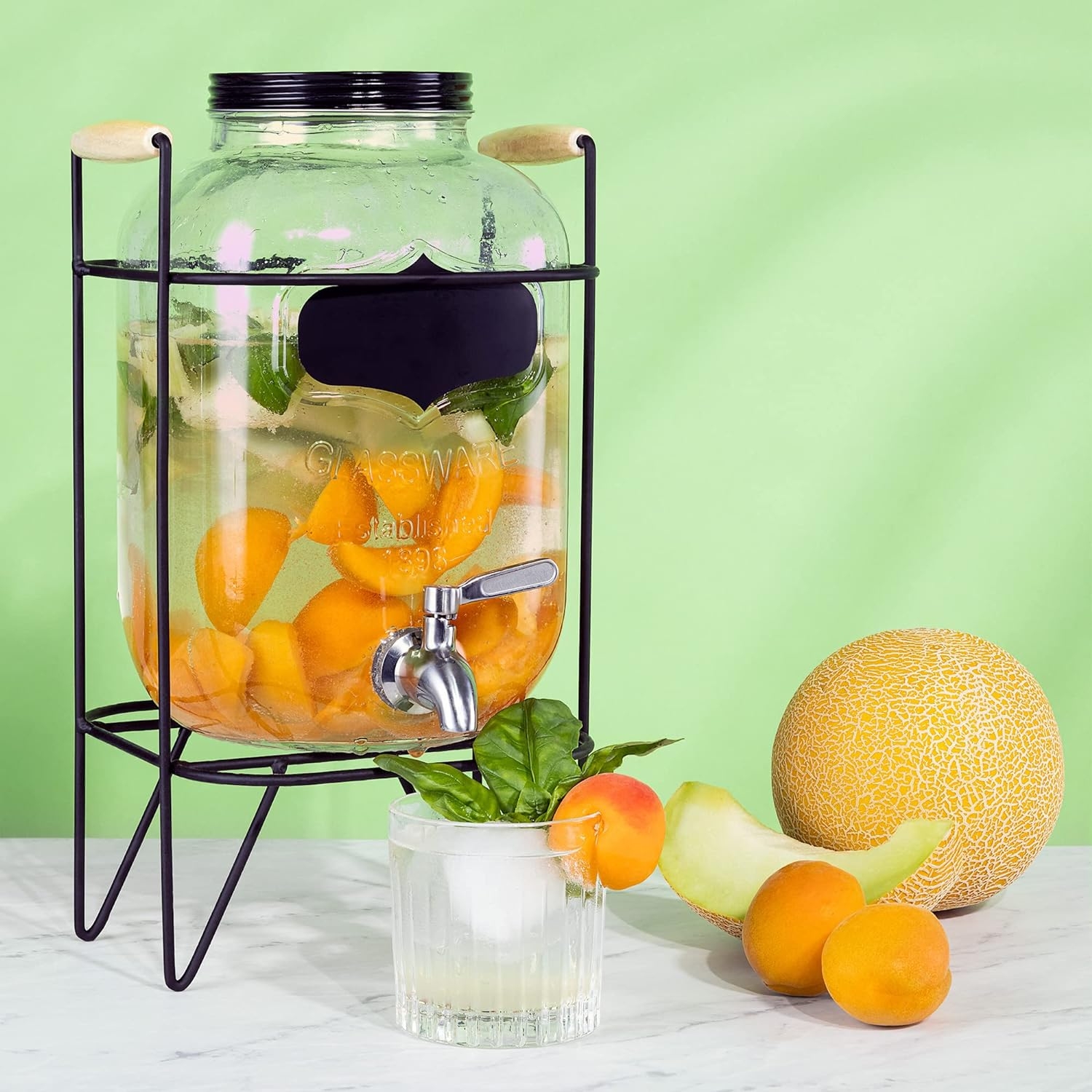 navaris-drinks-dispenser-with-tap-and-stand-gyalinos-dianeminits-potou-me-vasi-apo-metallo-kai-laves-apo-ksilo-5l-clear-rainbow-glass-effect-1.jpg