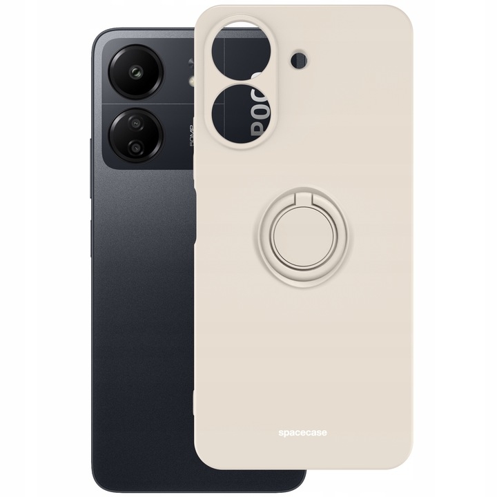 spacecase-silicone-ring-thiki-silikonis-me-metalliko-magnitiko-ring-holder-xiaomi-redmi-13c-4g-poco-c65-bone-4.jpg