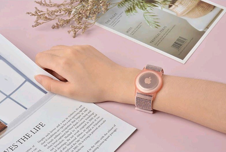 tech-protect-nylon-for-kids-louraki-thiki-karpou-apple-airtag-gia-paidia-pink-1.png