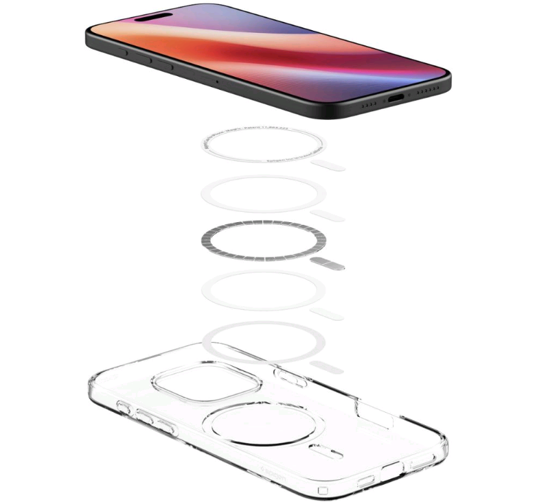thiki-apple-iphone-16-pro-max-spigen-liquid-crystal-magfit-silikonis-me-magsafe-crystal-clear-2.png