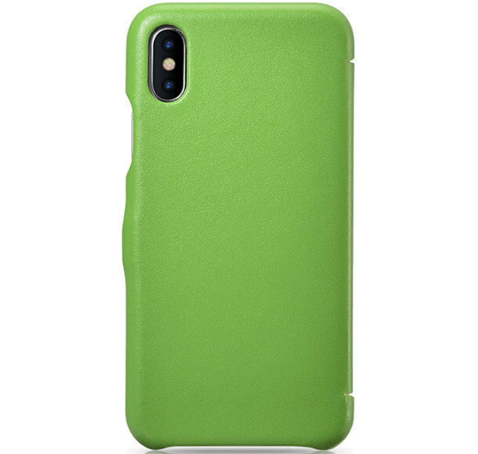 thiki-apple-iphone-x-xs-icarer-luxury-series-side-open-dermatini-green-2.png
