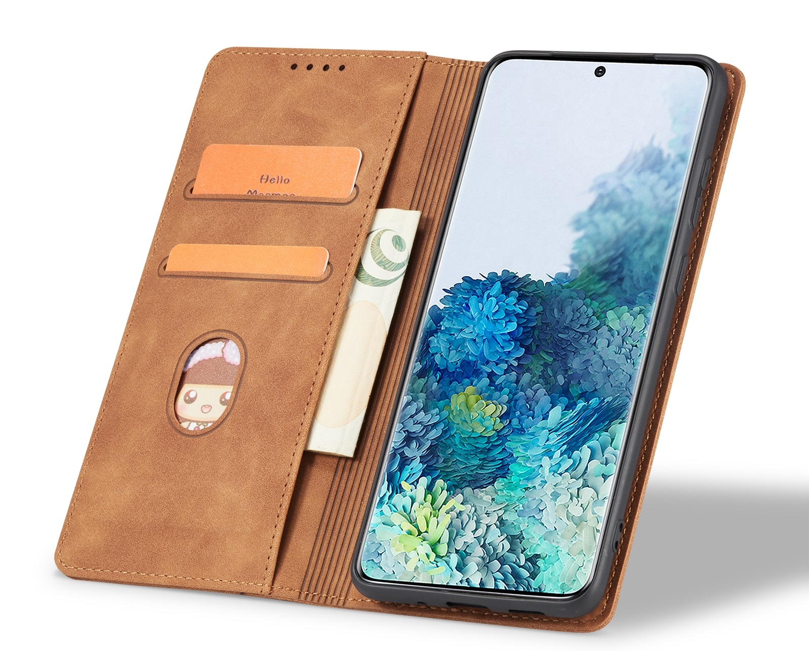 thiki-portofoli-realme-c51-bodycell-book-case-brown-1.jpg