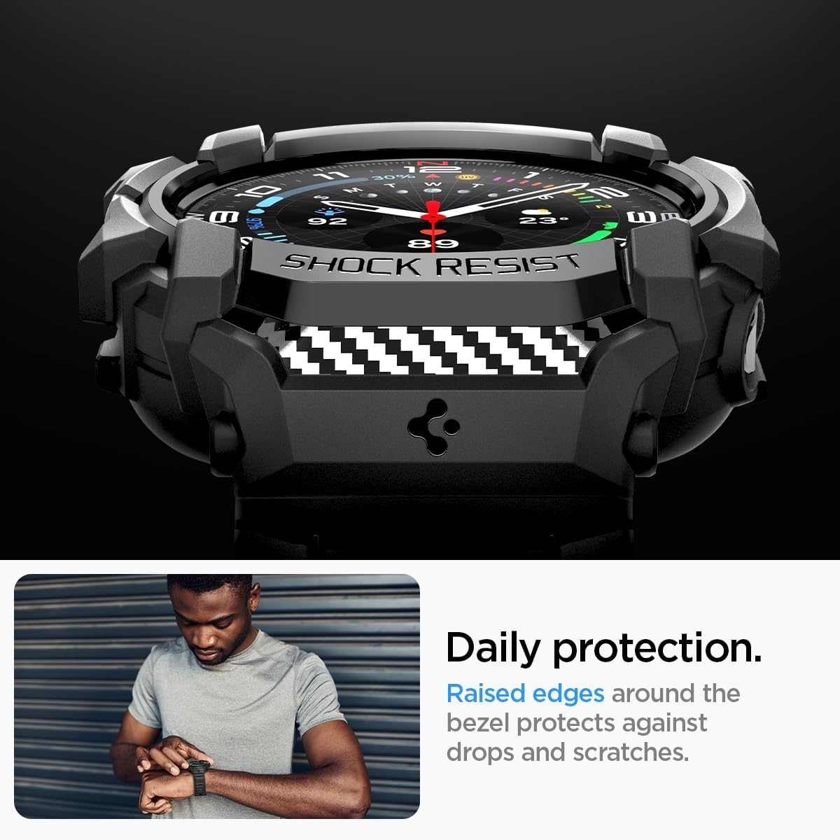 unibody-thiki-silikonis-samsung-galaxy-watch-ultra-47-mm-spigen-rugged-armor-pro-matte-black-15.jpg